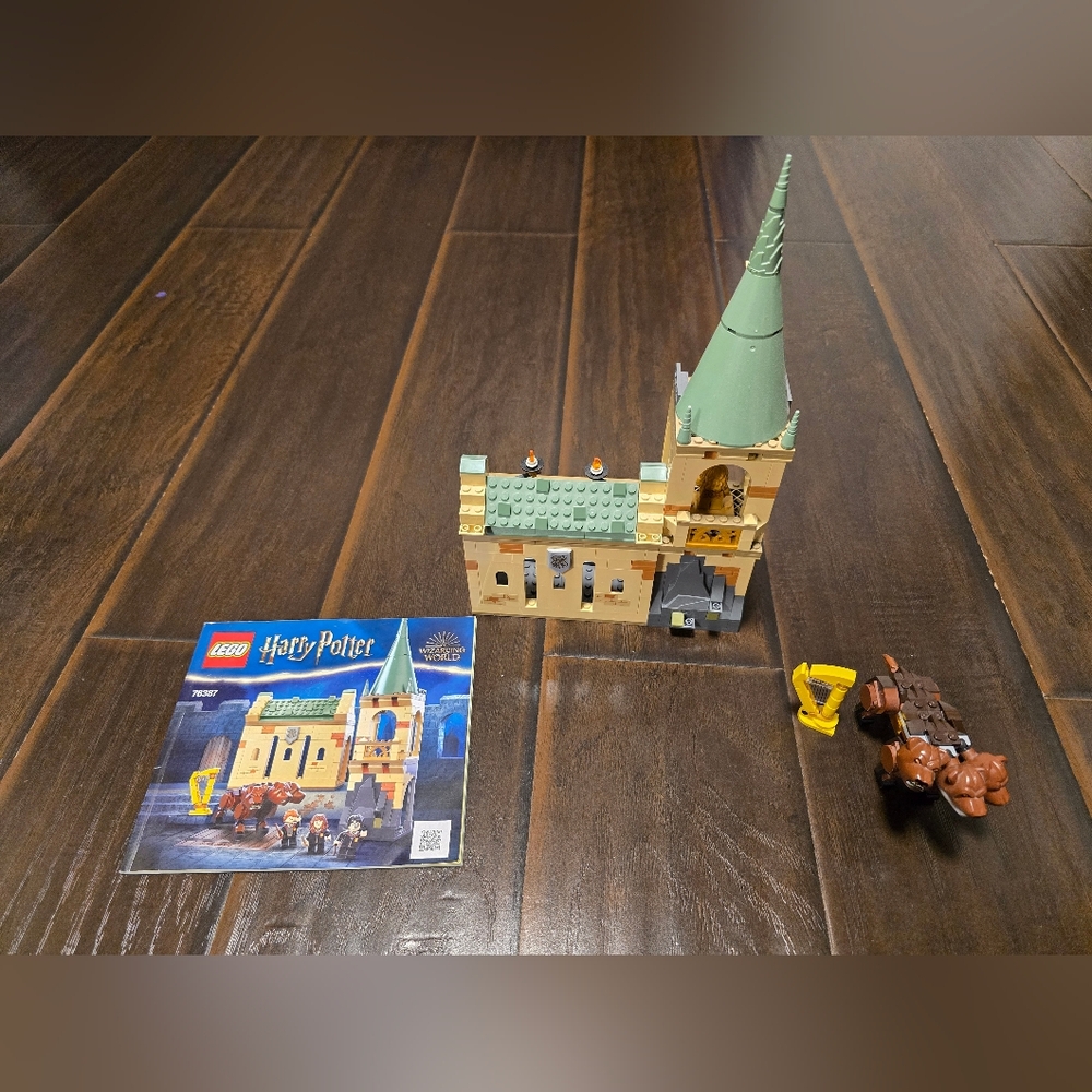 LEGO Harry Potter Hogwarts: Fluffy Encounter Retired 76387 with golden Hermoine